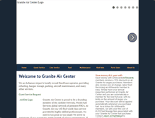 Tablet Screenshot of graniteair.com